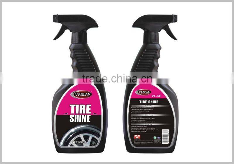 500ml aerosol tire shine