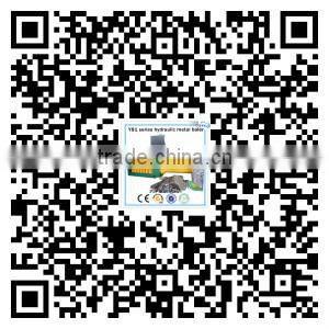 High efficiency automatic hydraulic scrap metal baler car press(High Quality)
