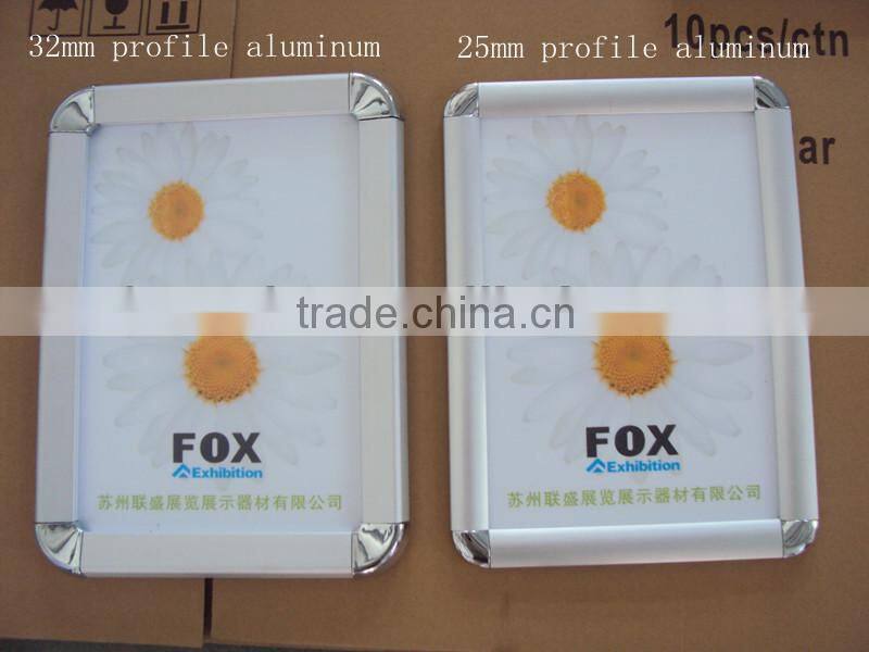 aluminium snap frame, clip frame,A3 snap frame Snap Frame Stand,Poster Frame