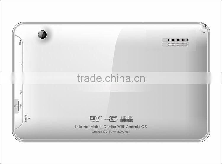 7 inch android tv tuner laptop tablet digital tv with Allwinner A20 isdb-t tv Dual Core 1.3GHz two Camera Bluetooth Android 4.4