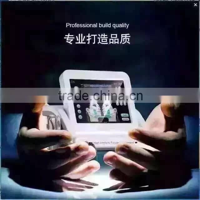 latest technology instant effect skin tightening hifu face lift