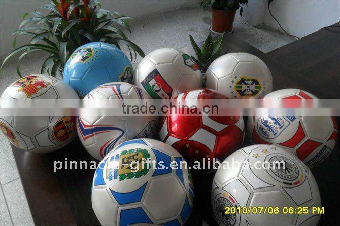 PU football soccer with custom logo