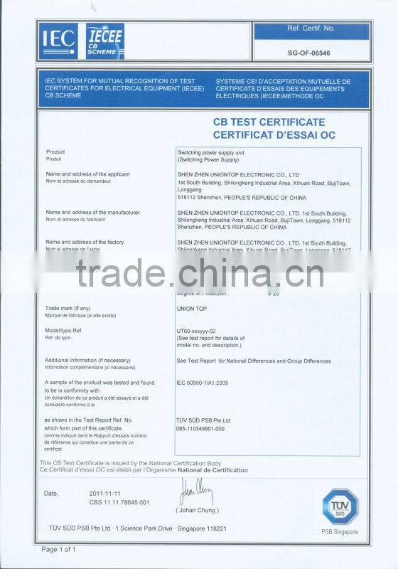 Alibaba express hight quality 36W waterproof LED power driver for Channel Letter