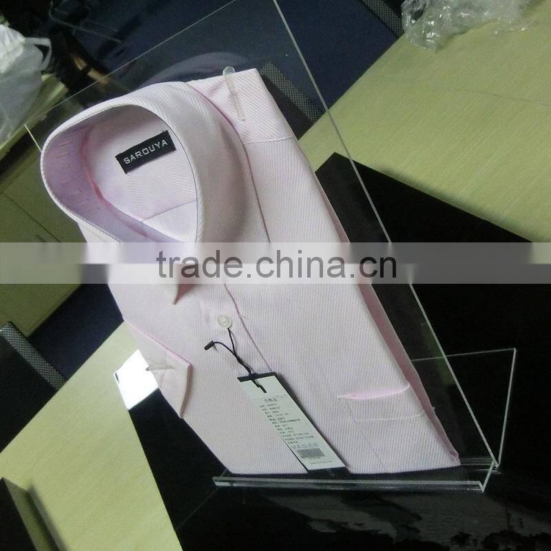 Custom New clear acrylic t-shirt display case