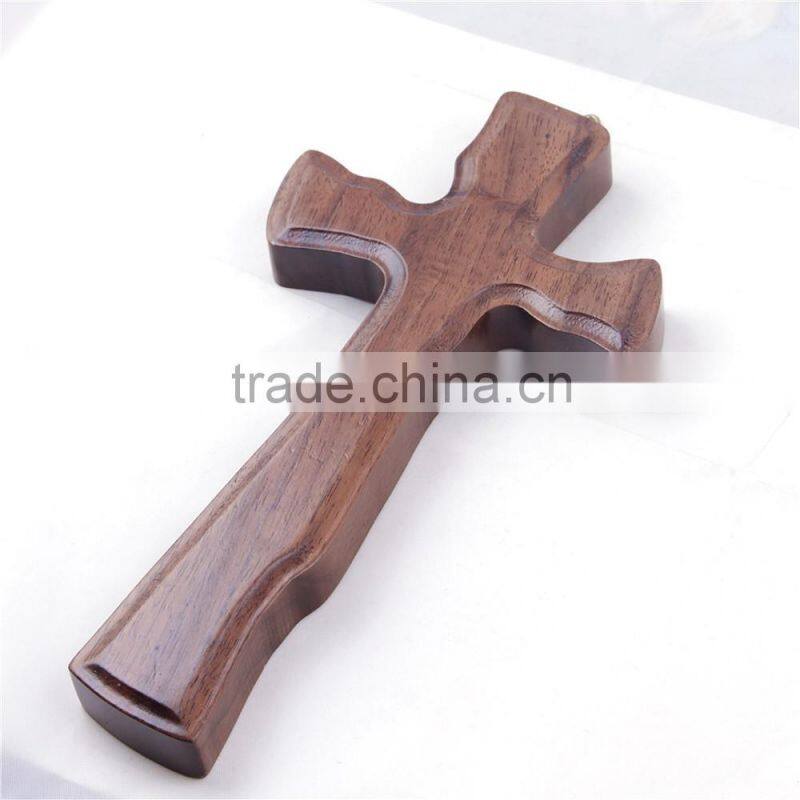Religious style wooden cross