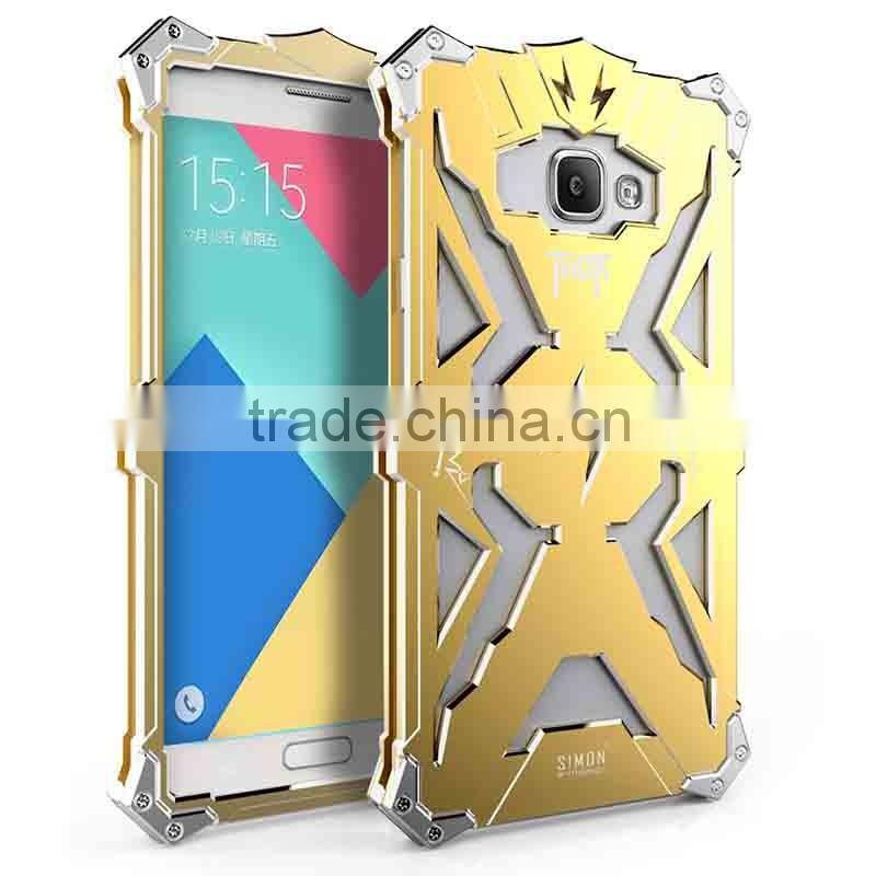 2016 Newest fashionable Metal Case Aluminium Protective back cover phone case for Samsung A7 A7100