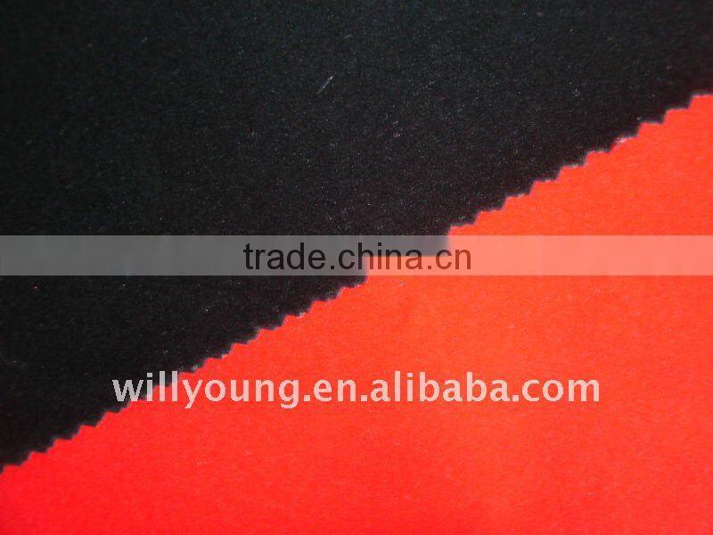 Amazing quality tricot flocking fabric