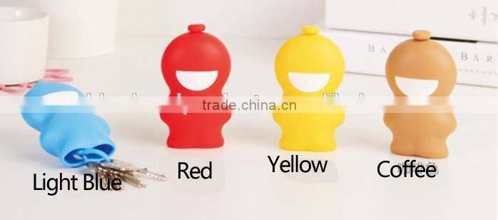 Silicone Cartoon Bear Cute Key Wallets , Key Wallet Wholesale