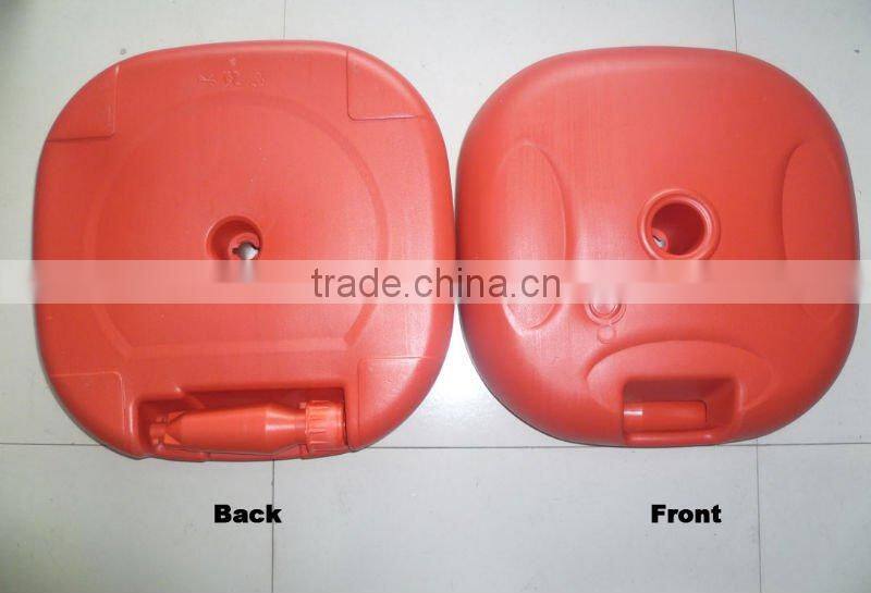 2016 new style base for parasol water filled pole base