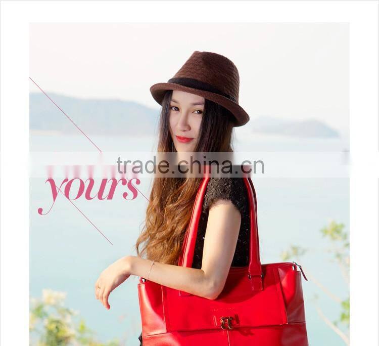 wholesale 2016 new arrival women's PU hand bag