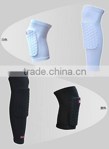 Sport basketball guards cellular anti-collision extended knee pads To protect the calf basketball shin guards Cellular knee