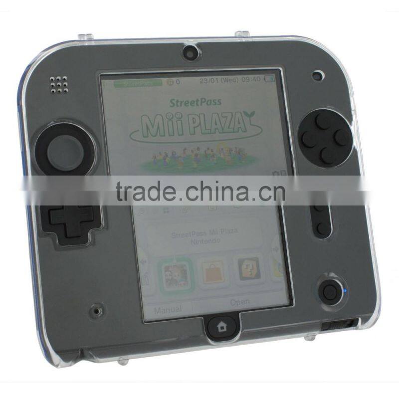 crystal case for Nintendo 2DS - polycarbonate plastic crystal case hard cover shell