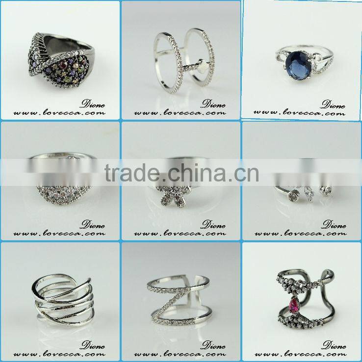 open style silver ring wholesale for women fashion jewelry