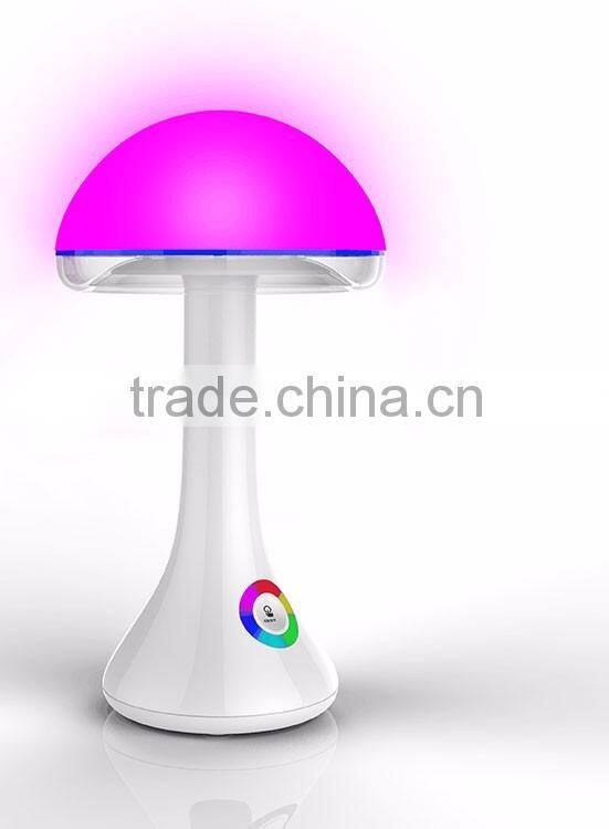 we provide more than 10 types of magic colorful RGB desk lamp