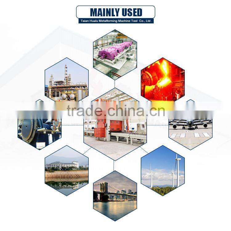 Hydraulic Cnc large size shipyard plate rolling machine WE11K-30*17000