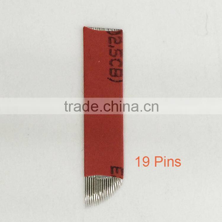 19 Prong Red Popular Microblading Manual Pen Needle