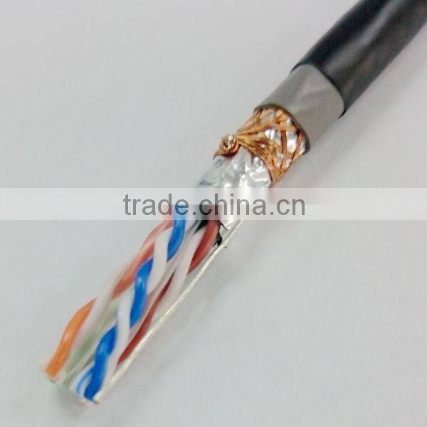 Pure copper SFTP 24 AWG CAT5e Network Cable ,CAT5e Interenet cable