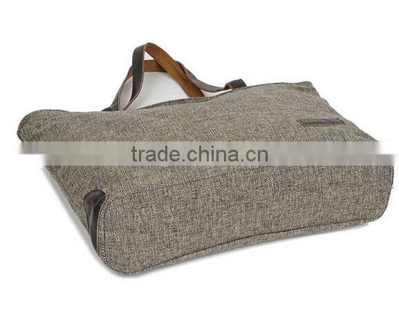 Lady Girl Large Shoulder Bag Women Handbag Linen Tote Shopping Bag