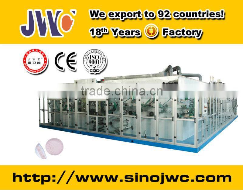 full servo new mother breast feeding pad making machine high quality