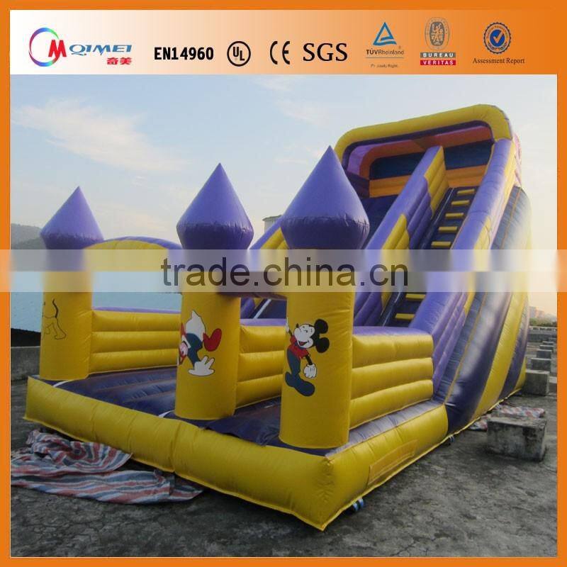 Funny children beds with slides,inflatable slide with cheap prices