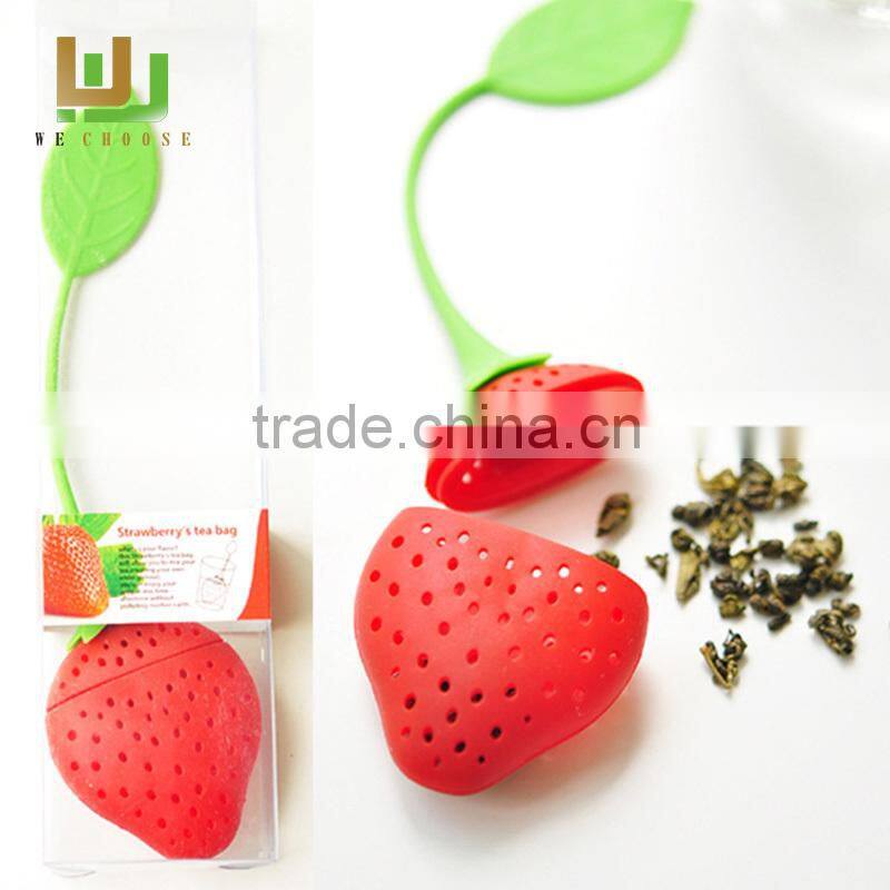 Elegant gifts Lovely Design Safe and Sound Recyclable silicone empty tea bag