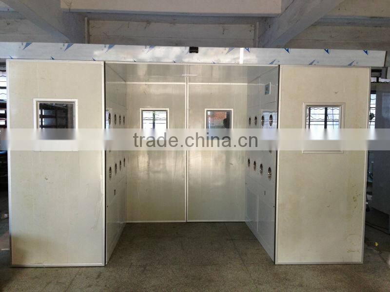 ISO SGS Jowell Auto-sensing doors shower with PLC controlling