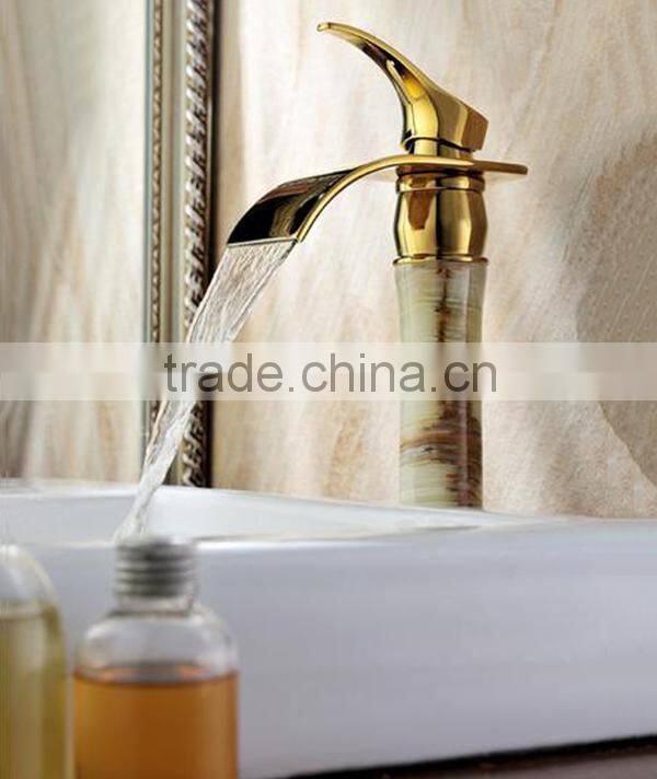 guangdong sanitary ware 2014 NEW basin faucet, waterfall bathroom basin mixer