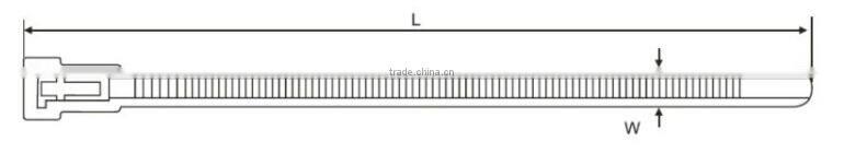 adjustable nylon soft quick release cable tie china