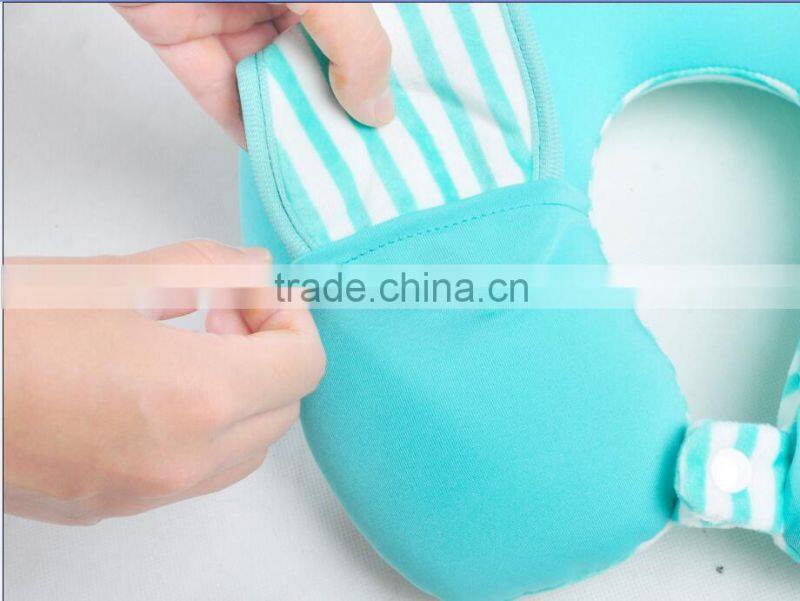 Personalized Microbeads Travel Neck Pillow With Eyemask