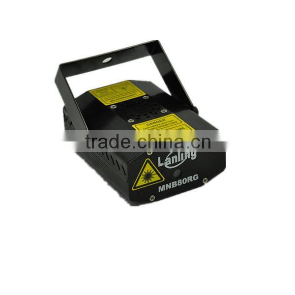 Christmas Mini Stage Laser Lighting 8 Gobos with Gift Box