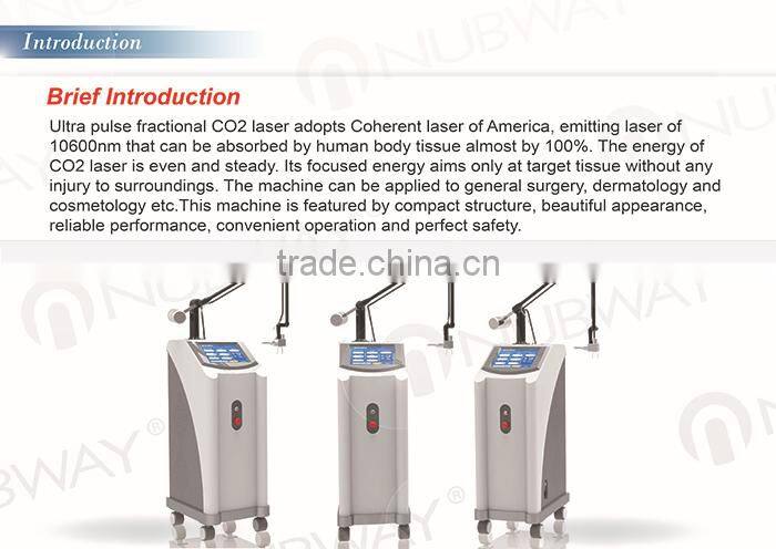 American tube rf drive co2 laser stretch mark removal machine for salon