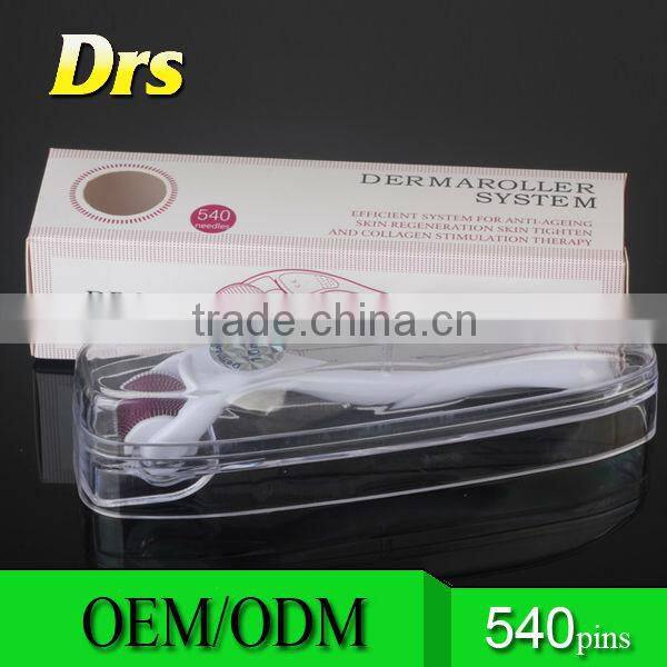 Dermaroller microneedle skin nurse system for skin therapy