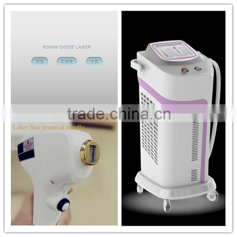 808nm diode laser machine for POPIPL 808 Laser hair removal equipment diode laser fiber