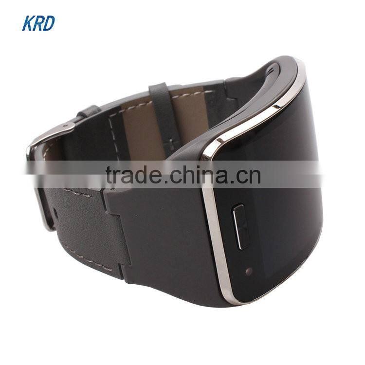 Adjustable Genuine Leather Belt Replacement Wristband Fitness Bracelet Strap For SAMSUNG GALAXY Gear S R750 Steel Wrist Band