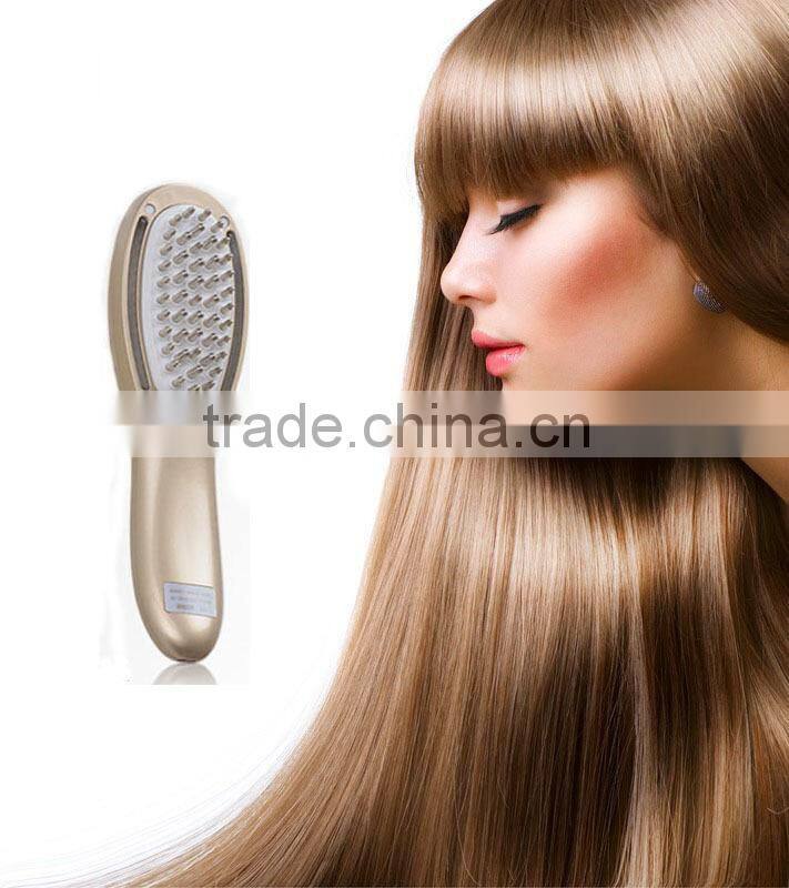Electric handheld ion wave vibrating healthy Hair Growth Comb