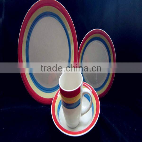 stoneware dinner set