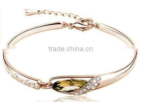 2014 Wholesales Alloy Anchor Bracelet Charm Alloy of Gold Bracelet