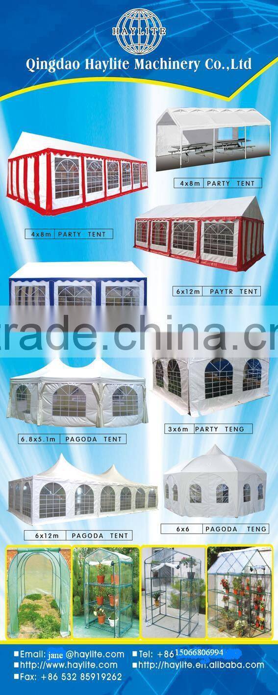 4x8m PVC Party Tents For Wedding And Trade Show