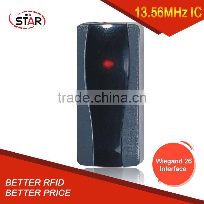 Smart RFID High Frequency Wireless Wiegand MF IC Card Reader