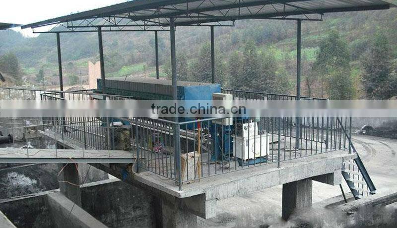 Semi-automatic membrane filter press machine equipment