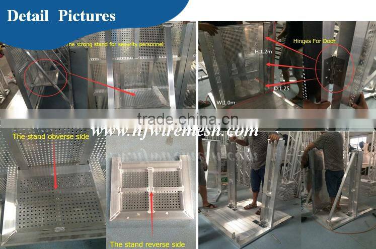 Guangzhou Aluminum Mojo Barrier for Concert/Crowd Control(Guangzhou Factory)