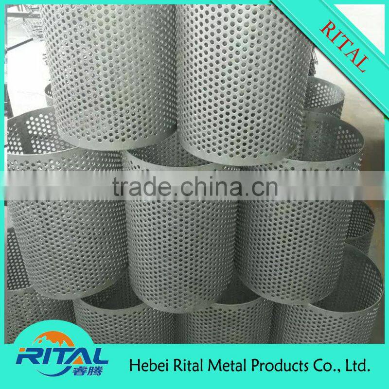 Factory Supply Stainless Steel Perforated Cylinder Filters