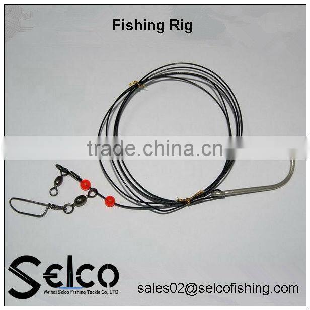 Chinese qualitied,3pc hook,octopus fishing rigs