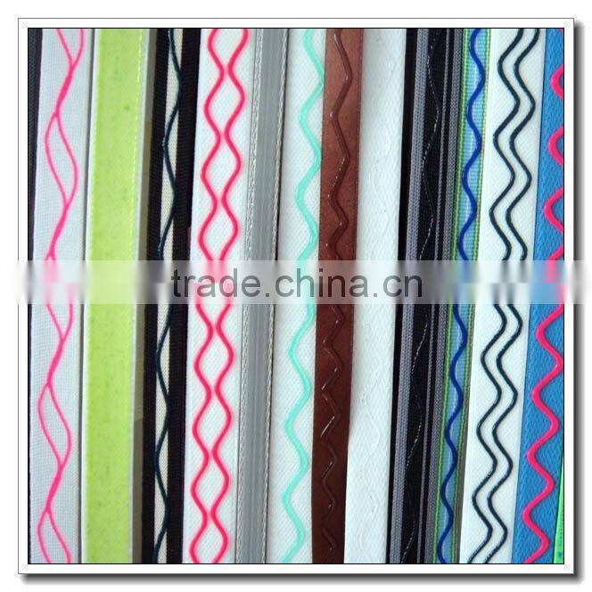 Spandex double clip lanyard for skirting