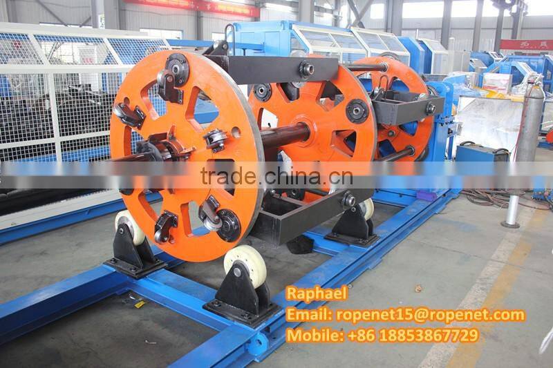 D type rope making machine for PP, PE rope/twisted rope machine: https://youtu.be/ODLBJ4em4vA