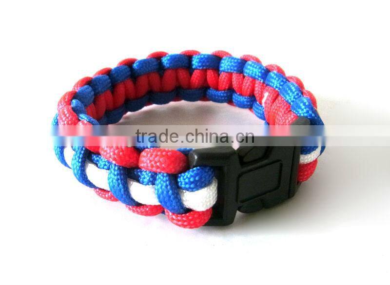 100% Handmade Customized Paracord Bracelet