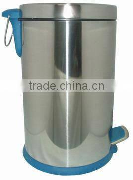 Round shape metal foot pedal Waste bin 3L/5L/7L/12L