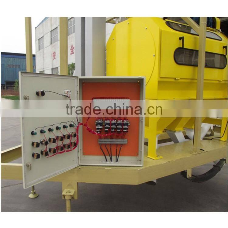 mobile seed cleaner for sesame wheat quinoa soybean