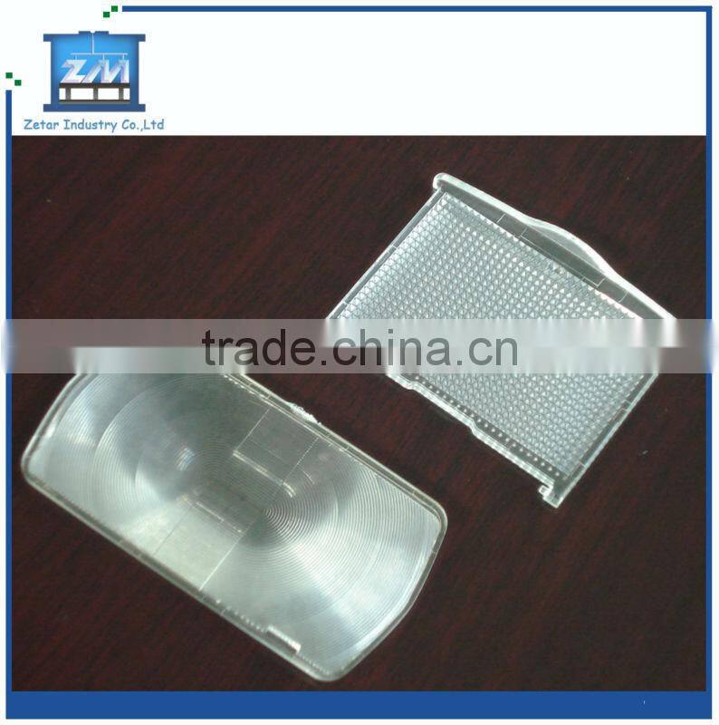 High Quality Plastic injection Molded Auto Lamp Cover