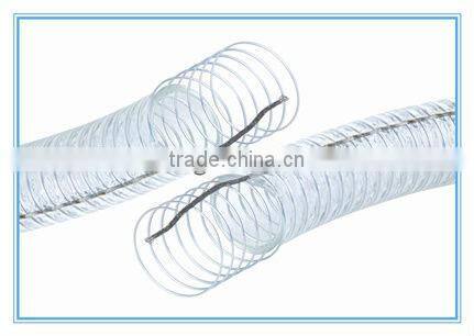 PVC anti-static fiber reinforced and steel wire hose pipe